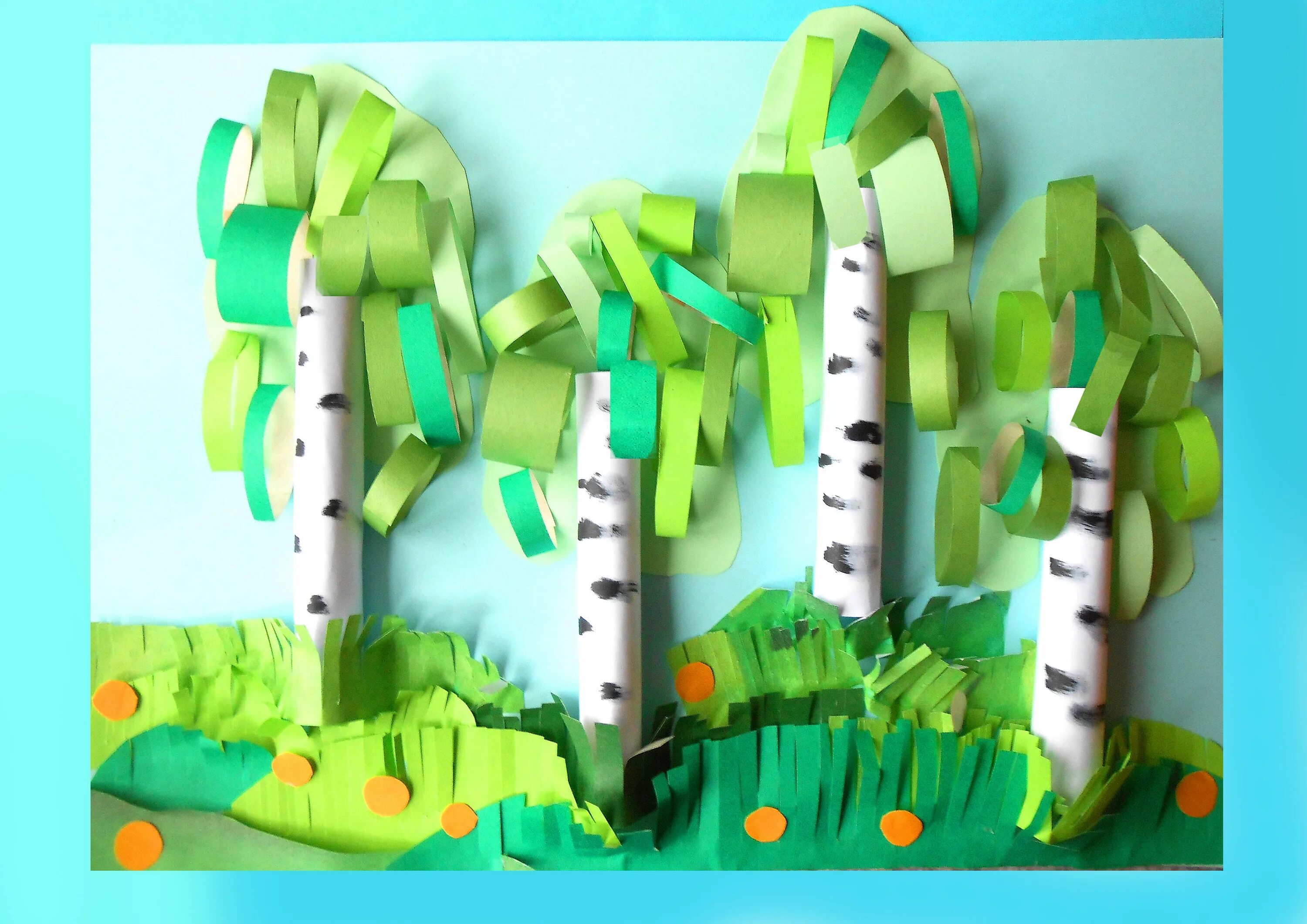 аппликация на тему осень. поделки для детей постарше. поделки для детей постарше. аппликация дерево. квиллинг для детей 5 лет.