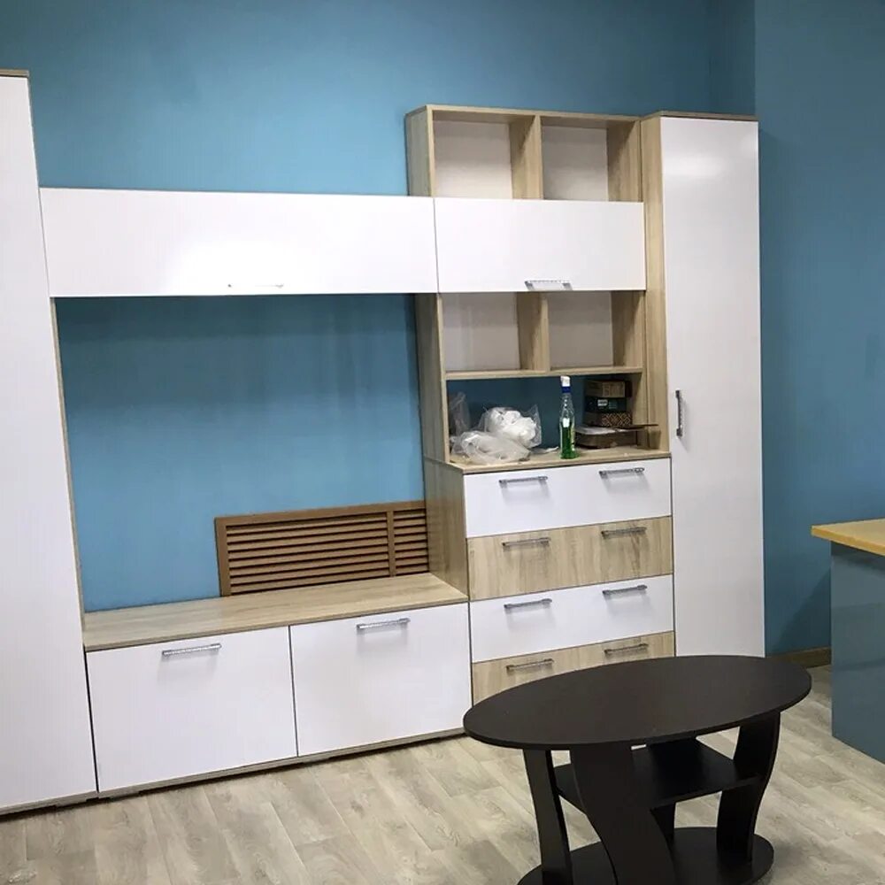 Кровать Мебелони Монако КР-16 160х200 с настилом ДСП Ясень белый - 13735 р. - кр