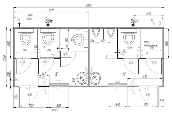 Possible bathroom layout for small space Small bathroom floor plans, Bathroom fl