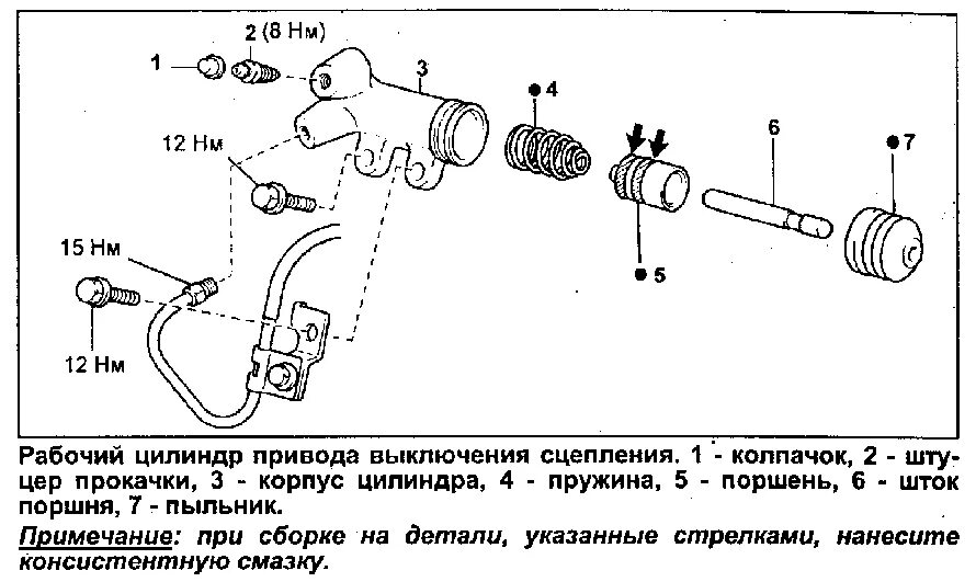 Как проверить главный цилиндр сцепления. Рабочий цилиндр сцепление поло на схеме. Цилиндр сцепления рабочий 406 схема. Рабочий цилиндр привода сцепления схема.