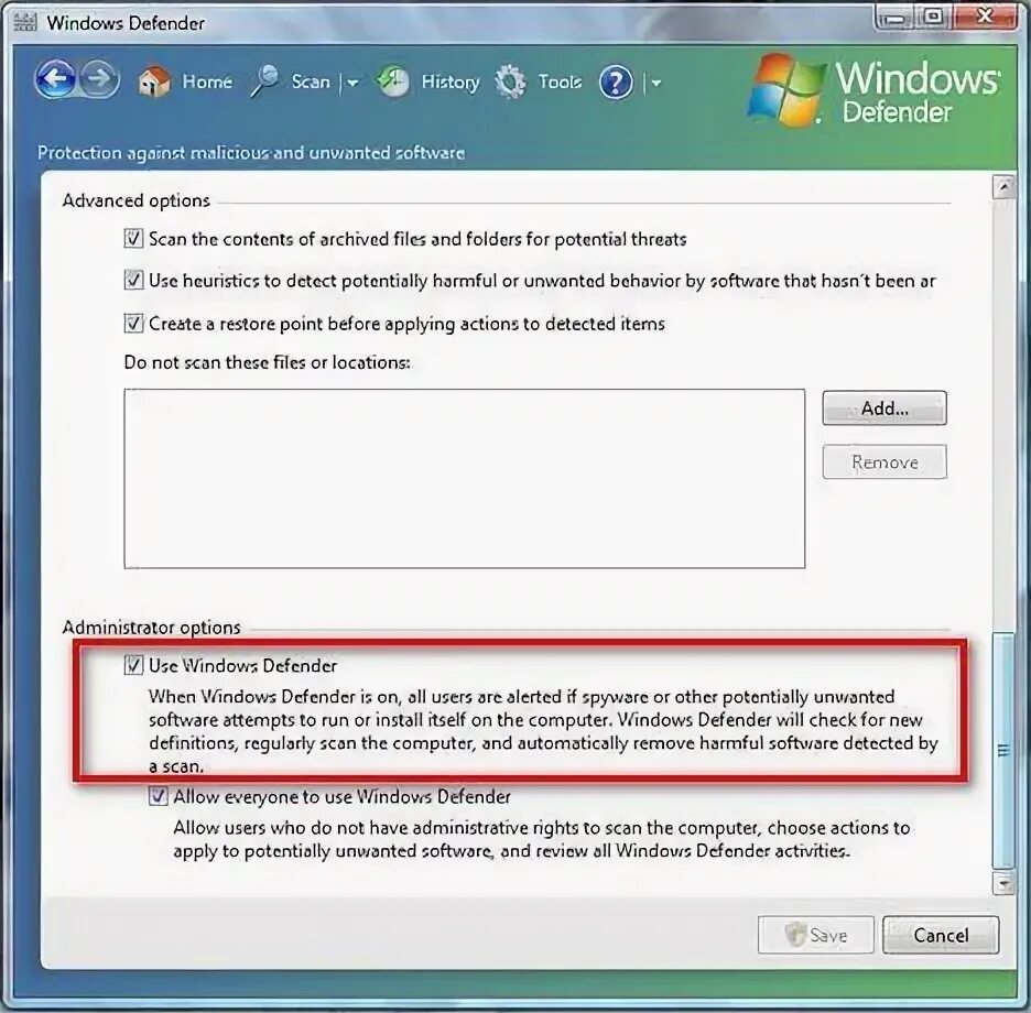 Не работает защитник windows. Защитник windows vista. windows defender xp. windows defender notification. defender команда.