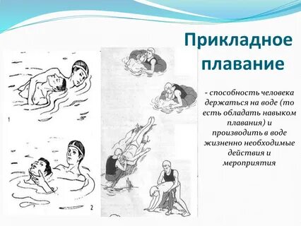 Прикладные способы плавания