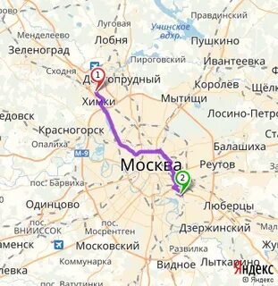 Химки сколько км