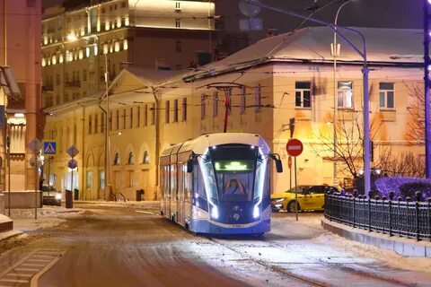 Трамвай москва 2024