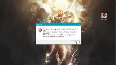 The dynamic library rld dll failed
