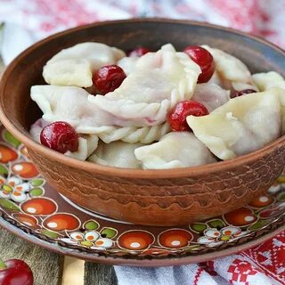 Вареники с ягодами