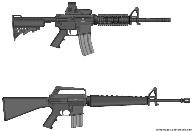 Что дает м 16. M4a1 винтовка. M4a1 и m16. M16a4 винтовка. M16 винтовка.