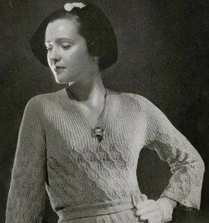 Vintage knitting