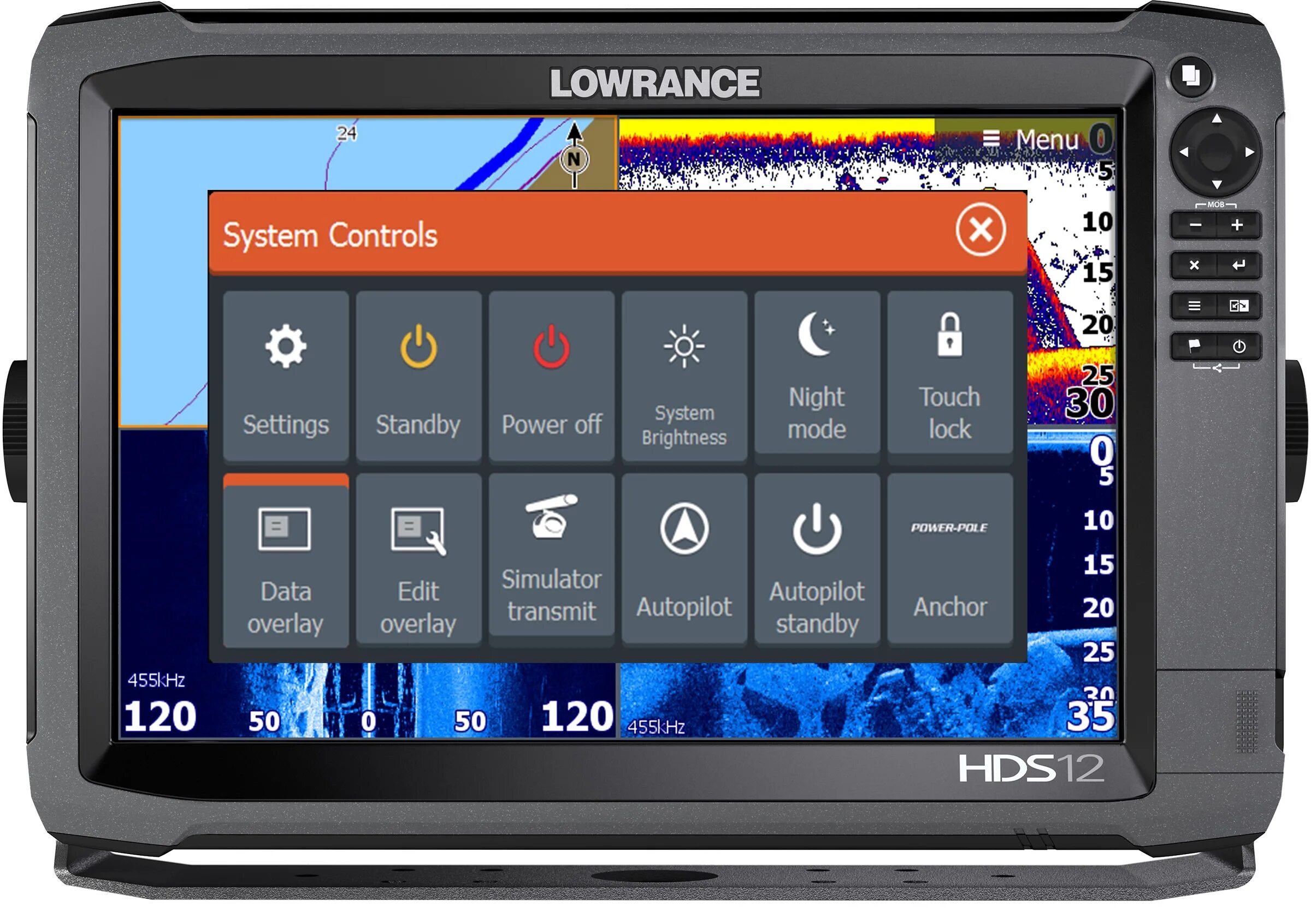 Lowrance HDS 12 Front. Lowrance 9 TS menu. Лоуренс ген 2 тач. Lowrance меню.