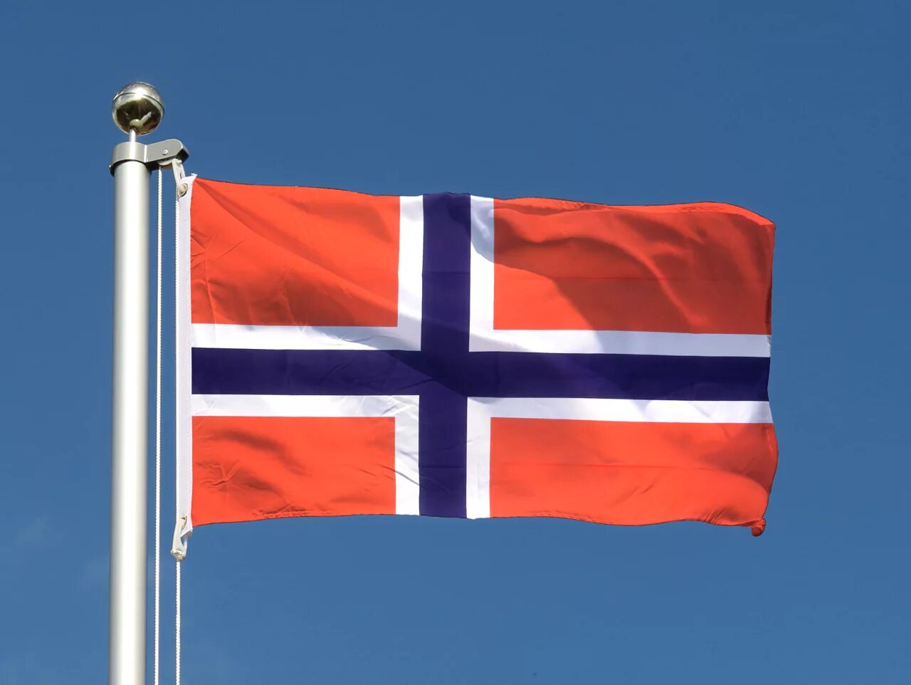 Флаг страны норвегия