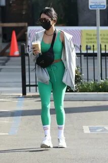 Vanessa Hudgens in Gym Ready Outfit - West Hollywood 01/14/2022.