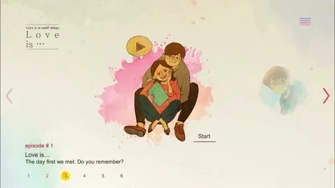 Любовь в мелочах игра