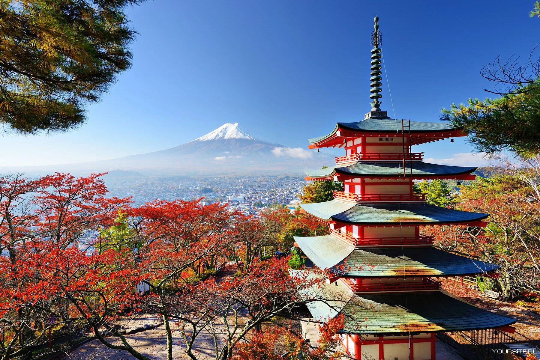 Киото гора Фудзияма. Фудзияма Япония храм Киото. Токио вулкан Фудзияма. Храм в Киото гора Фудзияма. Безупон япония