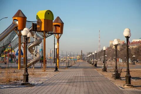 Набережная г благовещенск