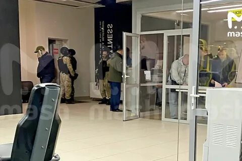 Обыски в центре