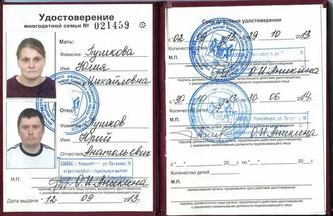 Как получить документы как многодетные