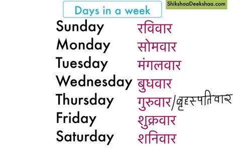 Week meaning