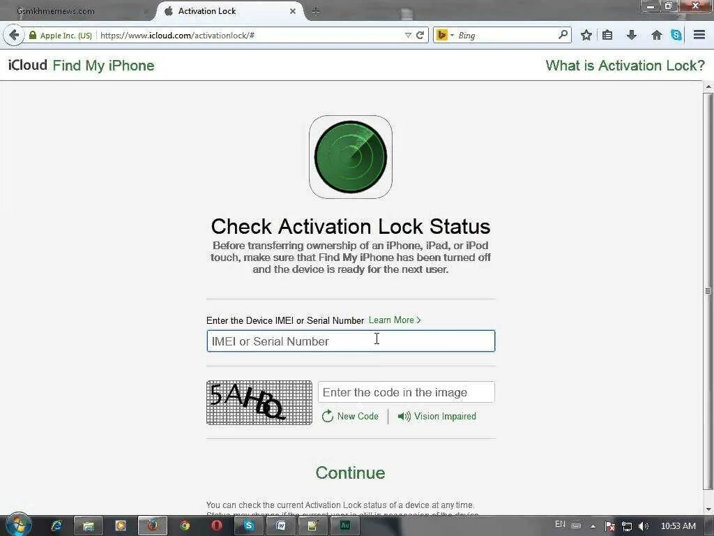 Find iphone check