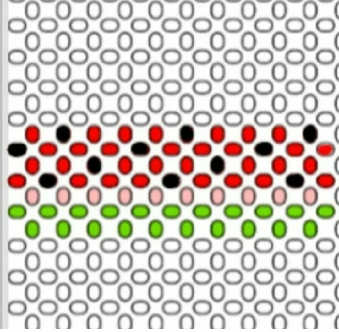Кольцо из бисера в 2 ряда крестиком. Колечко из бисера схема. Арбуз из бисера схема. Схемки для бисероплетения арбузики. Браслет из бисера крестиком.
