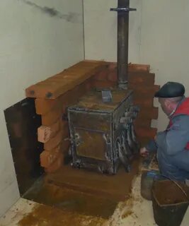 Установка буржуйки своими руками