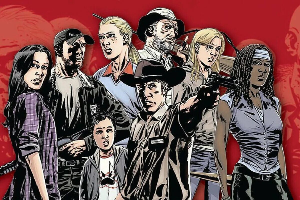 The walking comics