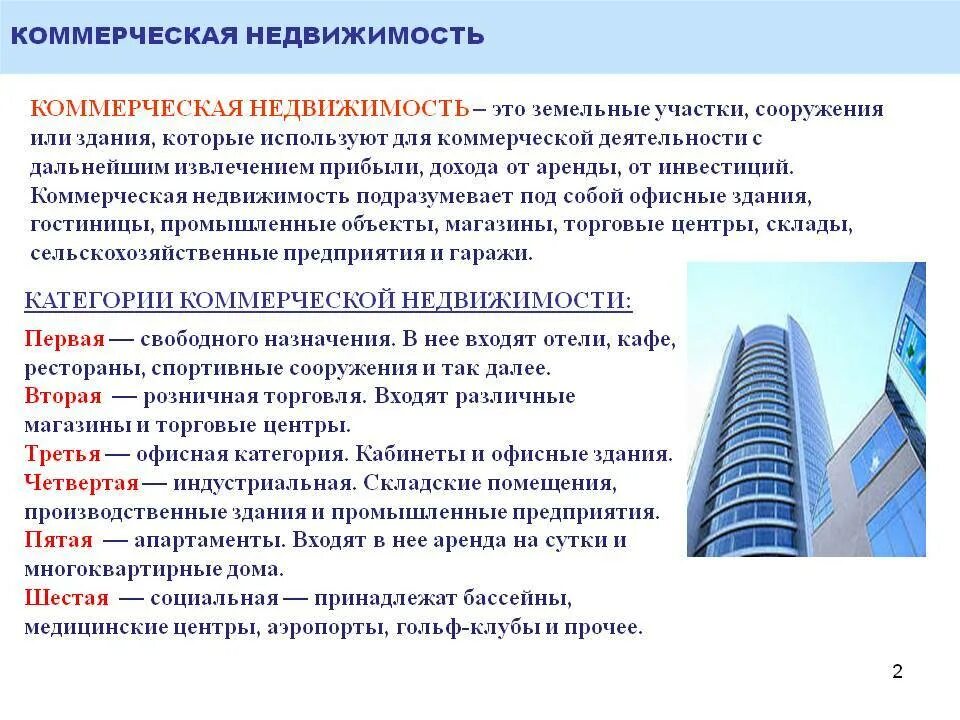 Качества помещения оценка. Объекты коммерческой недвижимости. Описание коммерческой недвижимости. Коммерческая недвижимость примеры. Коммерческое по недвижимости.