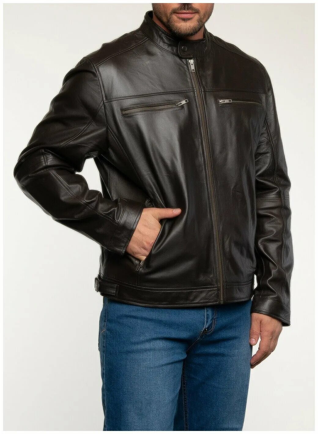 кожаный пуховик мужской зимний. коричневая кожаная куртка мужская. купить кожаную мужскую куртку в магазине каляев. роман каляев саратов. каляев кожаные куртки мужские.