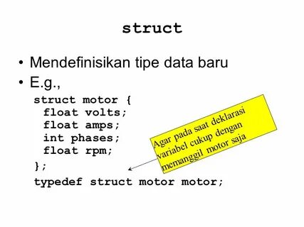 Typedef struct c