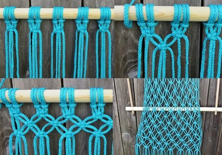Pin by Liliana Malaspina on knitting Macrame patterns, Macrame knots, Macrame pr
