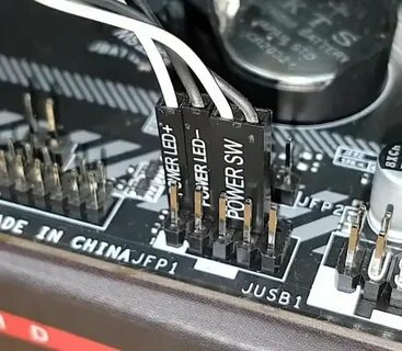 Power sw на материнской плате куда