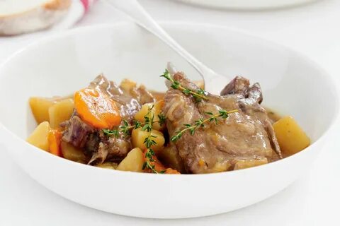 Баранина с овощами в мультиварке