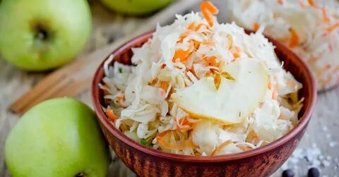 Рецепт квашеной капусты с яблоками