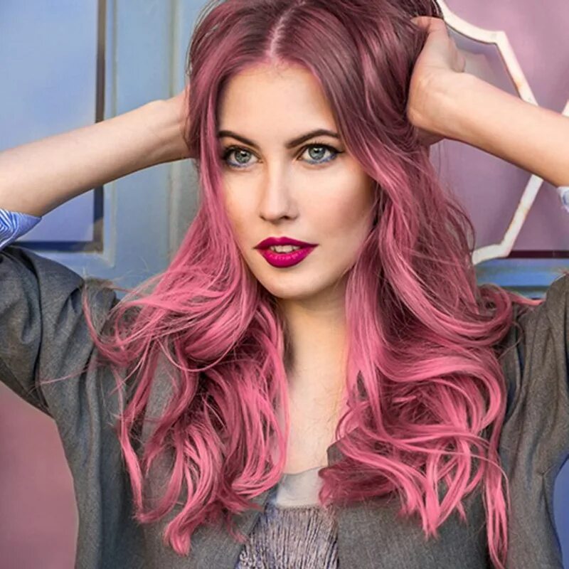 Окрашивание волос двумя цветами. Интересный цвет волос. Розовое окрашивание. Фуксия цвет волос. Окрашивание в розовый цвет.