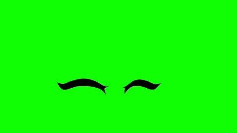 Футаж open eyes
