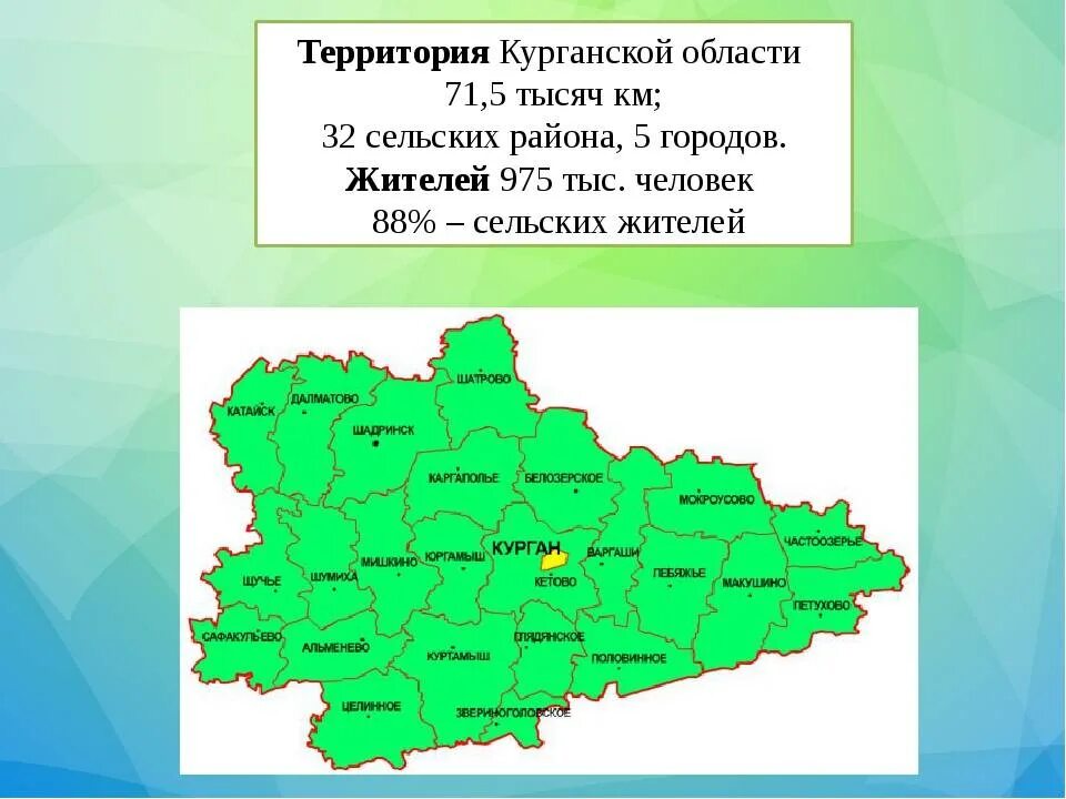 Курганская область на карте россии с городами. Территория Курганской области. Территория Курганской области карта. Административный центр Курганской области. Карта Кургана и Курганской области.