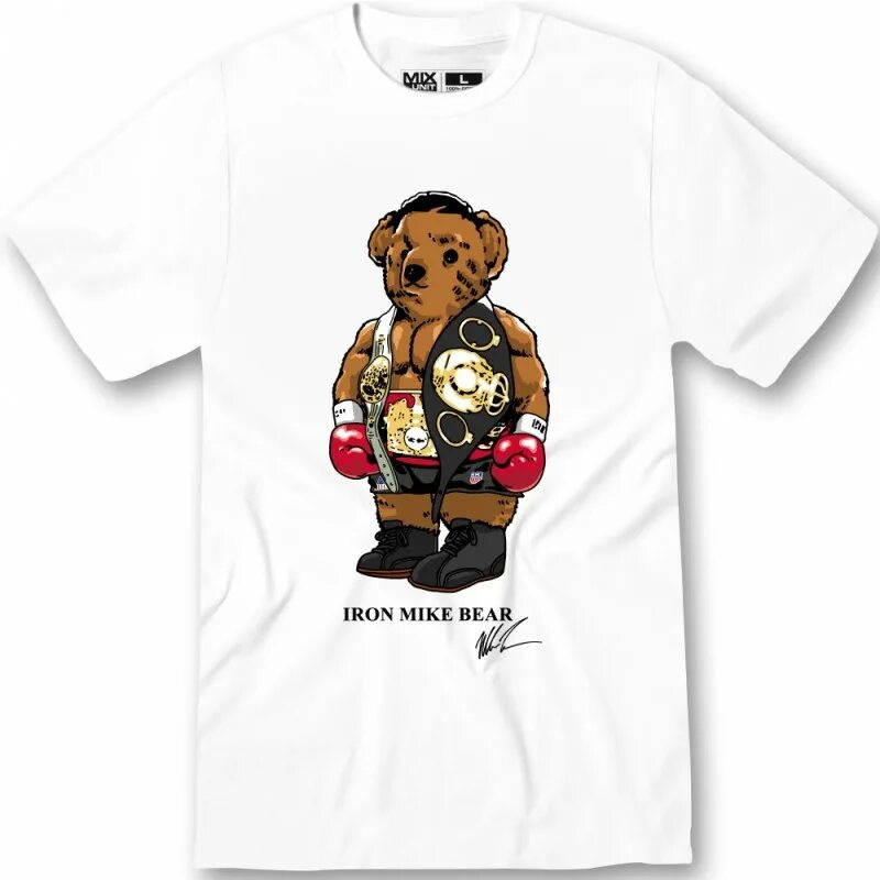 He can t bear. Футболка Robot Bear. My brand Iron Mike Tyson футболка. Gucci Bear t Shirt. Raymond Bear рубашка.