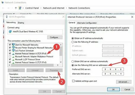 8.8 8.8 dns query