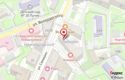Карта больницы семашко нижний новгород