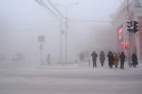 Морозы в якутске
