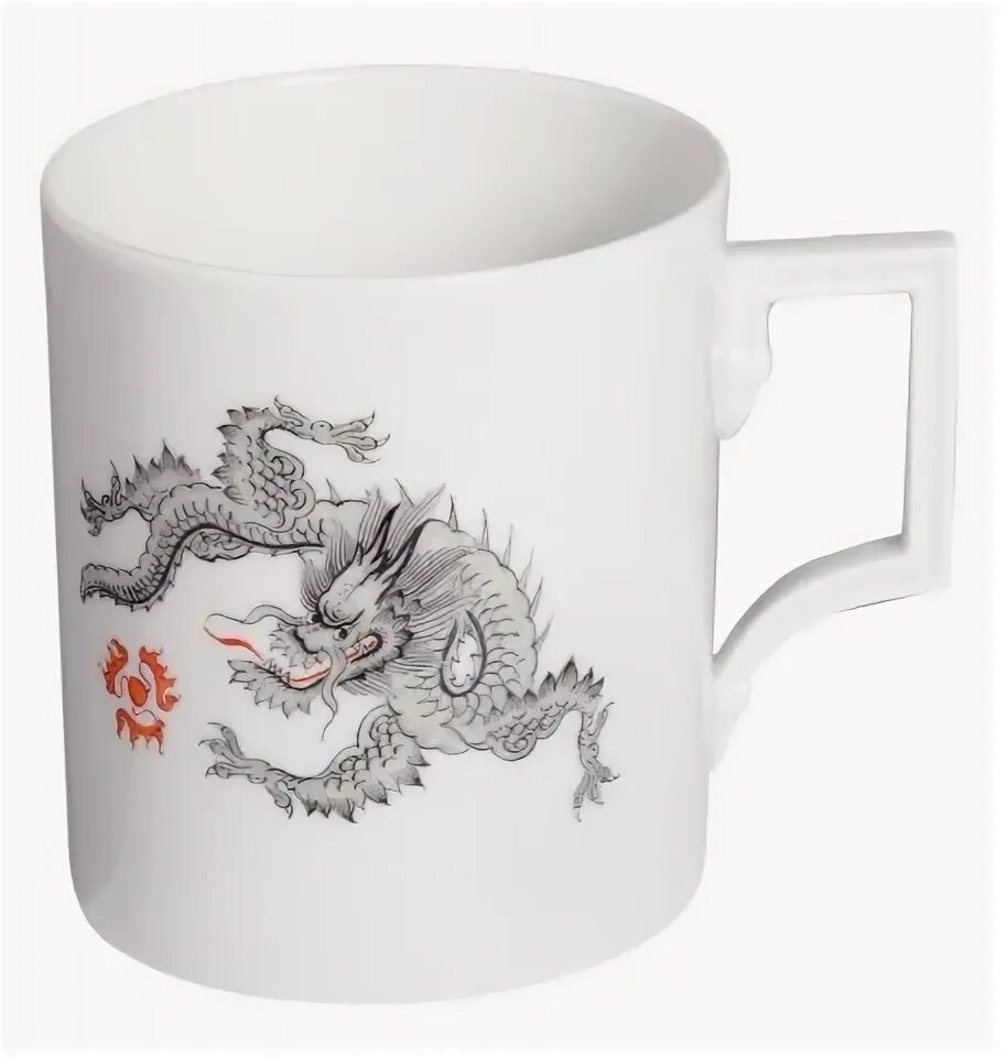 кружка черный дракон