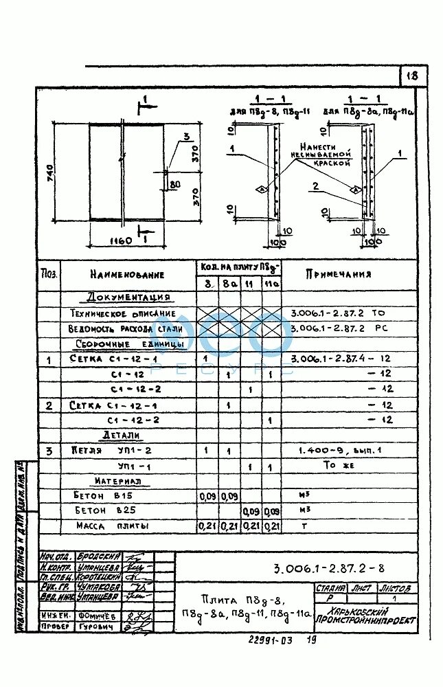 П 1 8 размеры. П8д-8 плита. Плита п8д-8 3.006.1-2/87. Плита 3п7.7.8. Плита перекрытия лотка п-1д размер.