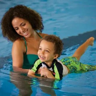 My parents let me swimming