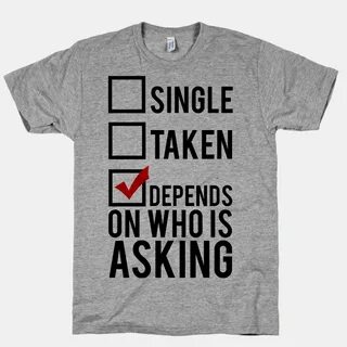 But it depends