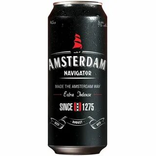 Пиво светлое Amsterdam "Navigator", 7%, жб, 0,5 л.