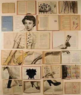 Коллаж из книг
