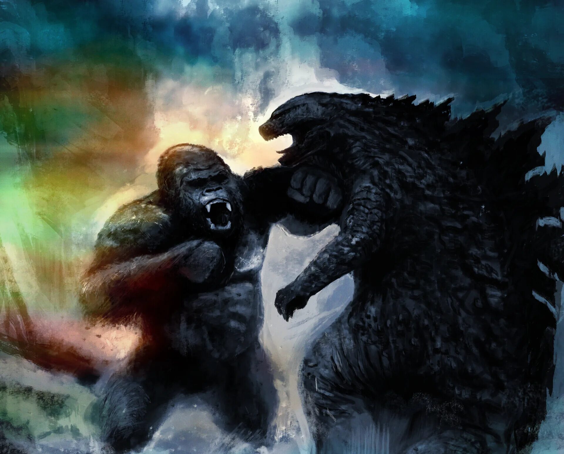 Godzilla x kong 2. Годзилла против Кинг Конга. Кинг Конг против Годзиллы. Конг против Годзиллы.