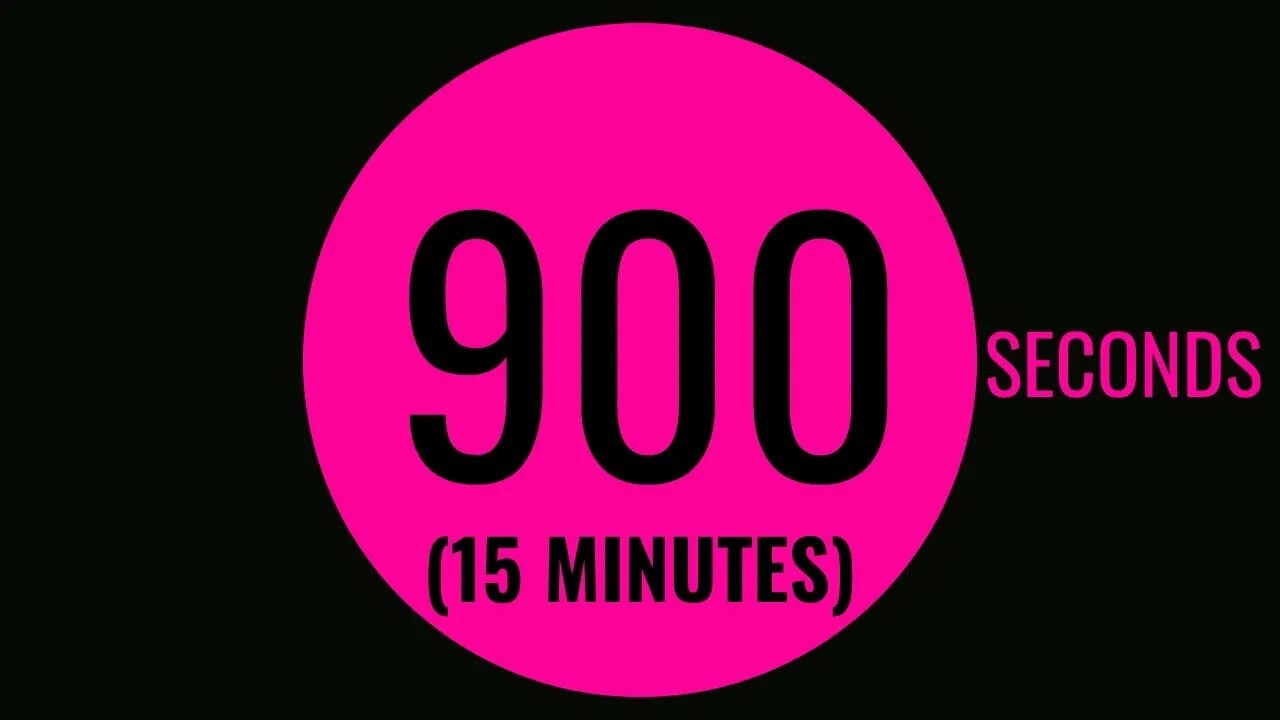 Timer 15 minutes