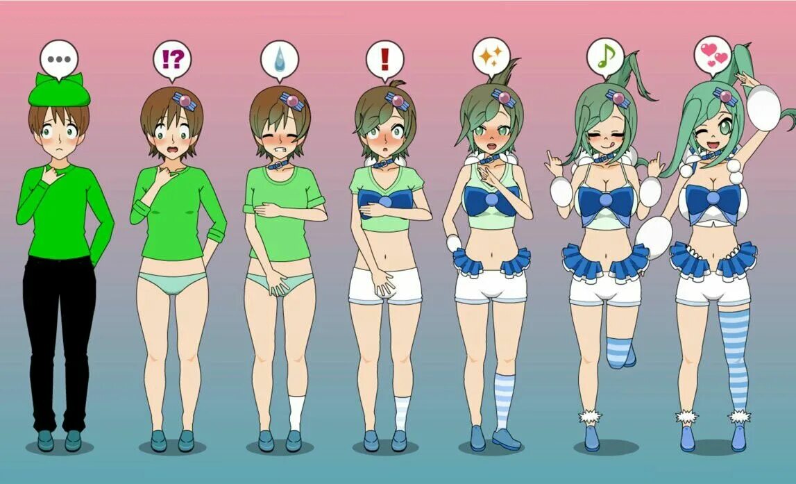 Transformation c. Tg tf – tg transformation story.