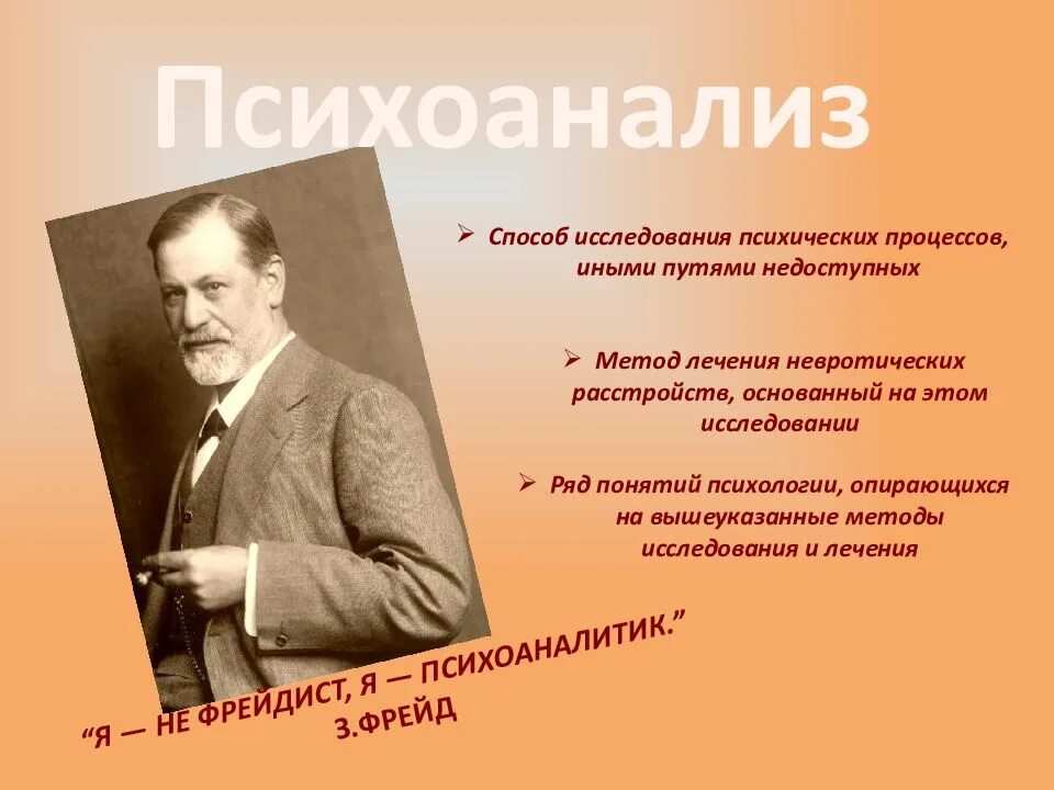 Психоанализ исследования