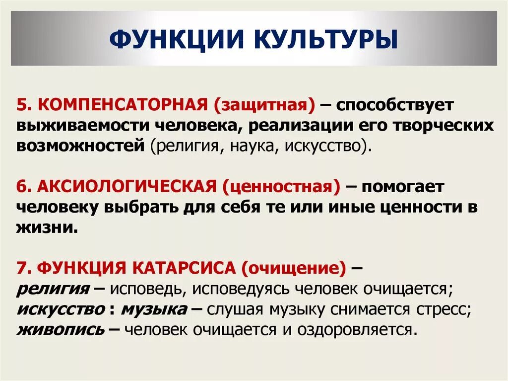 Культурная функция заключается. Компенсаторная функция культуры. Компенсаторная функция. Функции художественной культуры. Ценностная функция культуры.